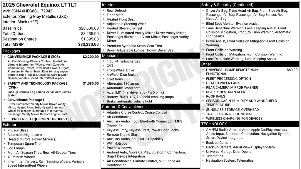 2025 Chevrolet Equinox LT