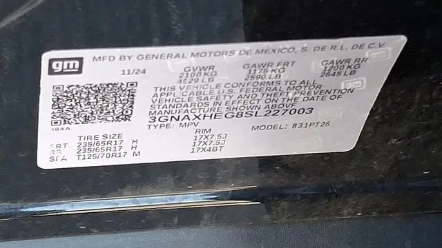 2025 Chevrolet Equinox LT