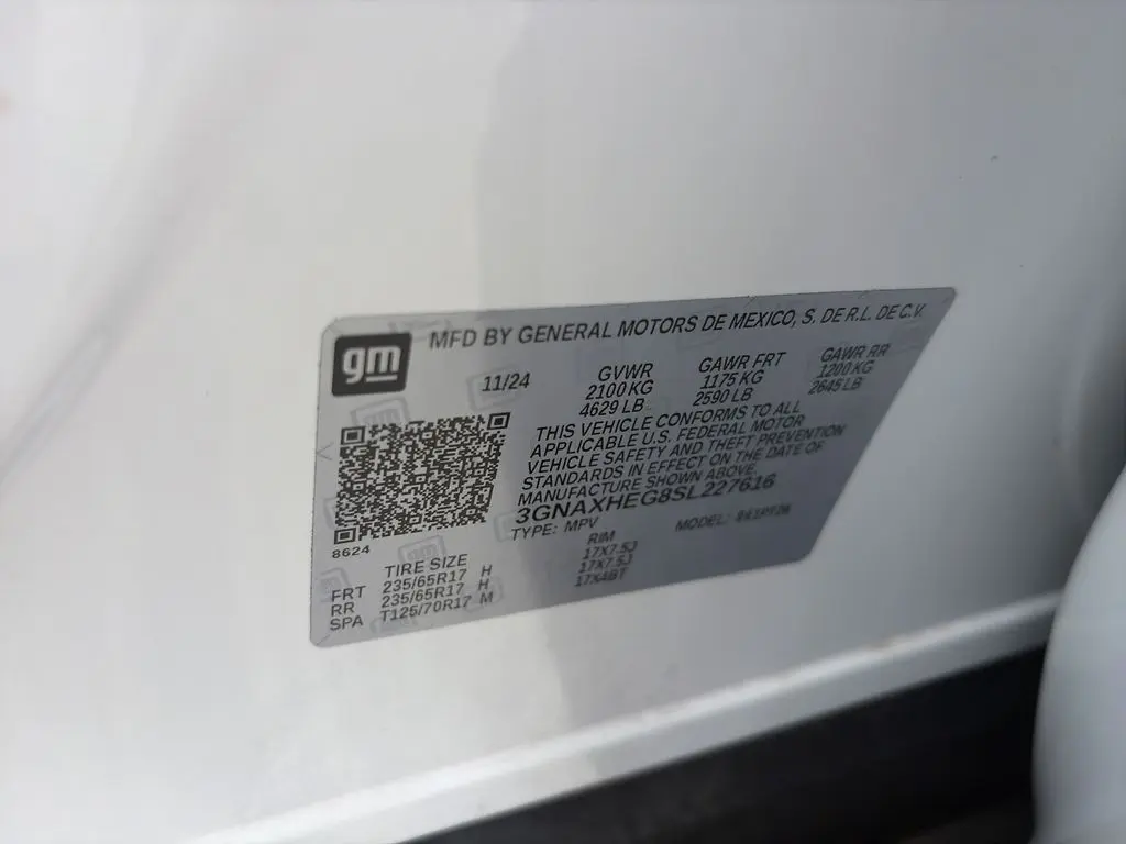 2025 Chevrolet Equinox - $23,560