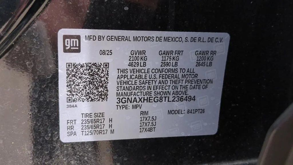 2026 Chevrolet Equinox - $21,999