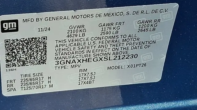 2025 Chevrolet Equinox LT