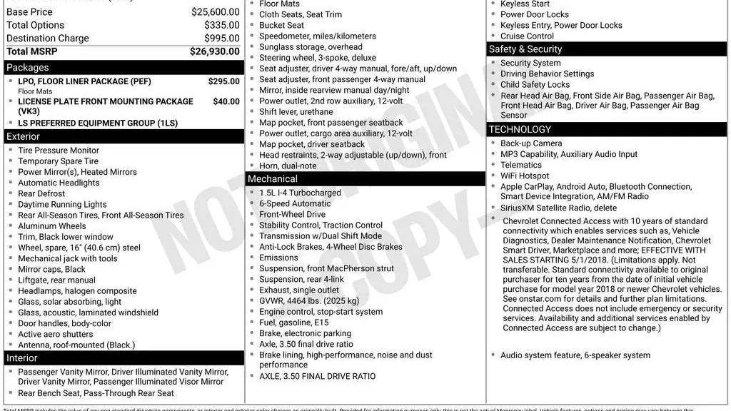 2018 Chevrolet Equinox LS