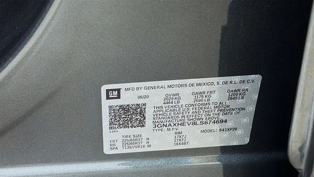 2020 Chevrolet Equinox LS
