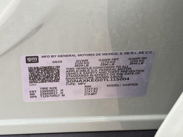 2026 Chevrolet Equinox - $31,217