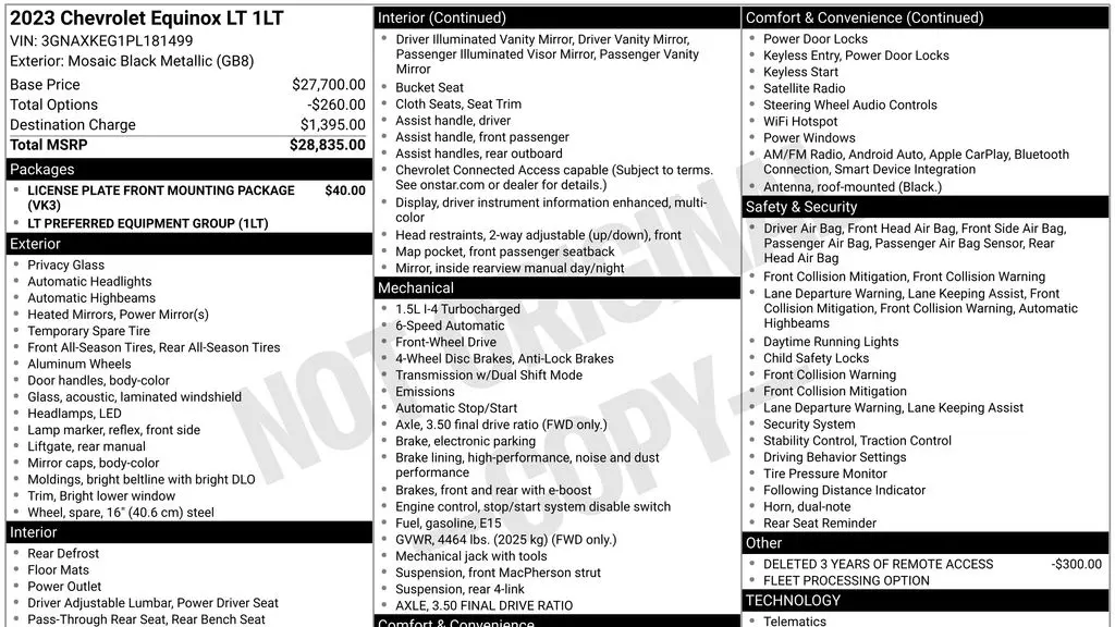 2023 Chevrolet Equinox LT