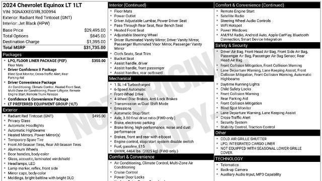 2024 Chevrolet Equinox LT