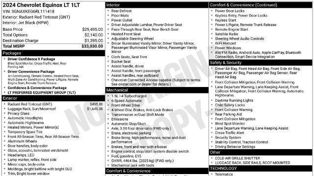 2024 Chevrolet Equinox LT