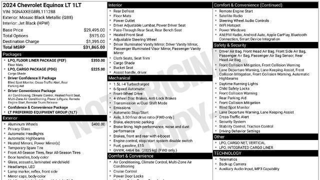 2024 Chevrolet Equinox LT