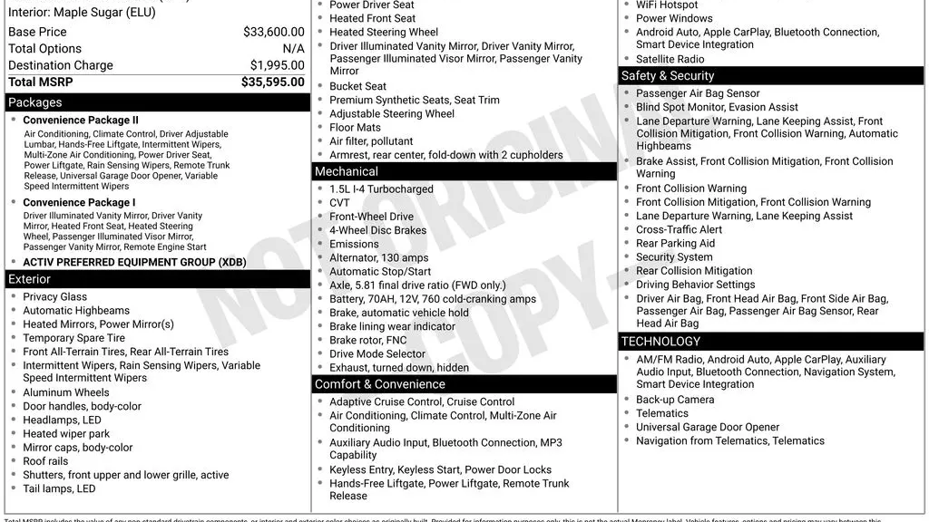 2026 Chevrolet Equinox ACTIV