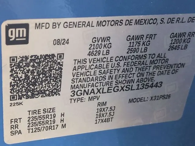 2025 Chevrolet Equinox - $31,595