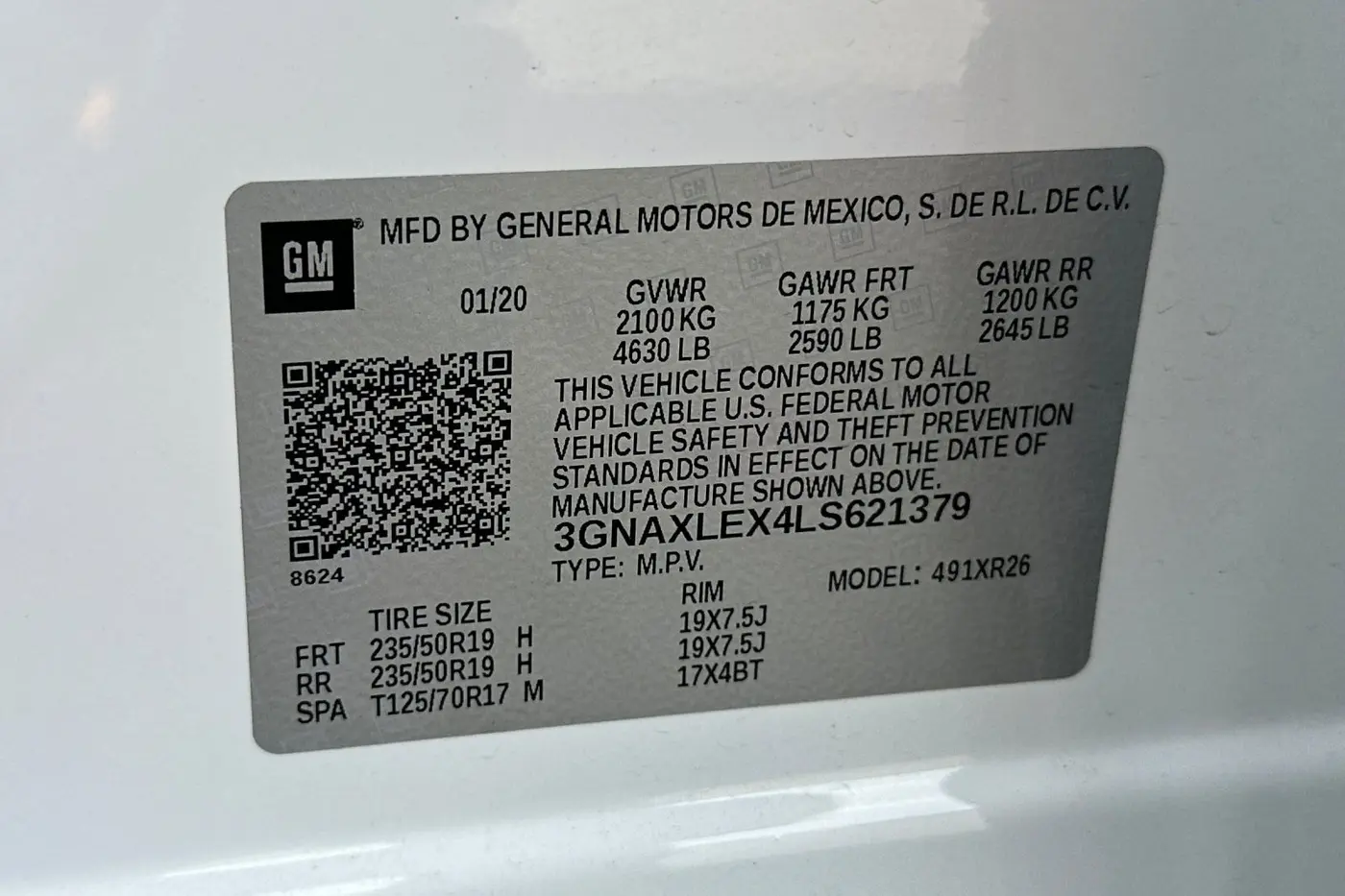 2020 Chevrolet Equinox - $10,798