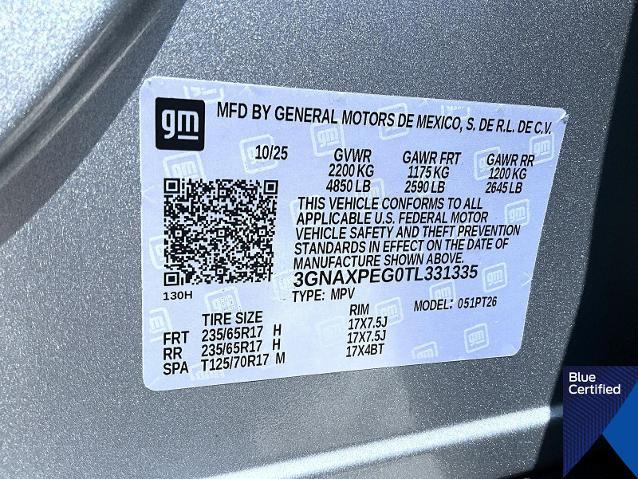 2026 Chevrolet Equinox - $27,645