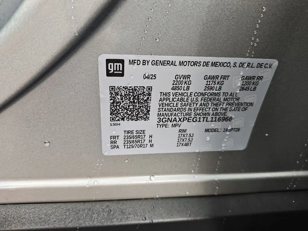 2026 Chevrolet Equinox - $30,800