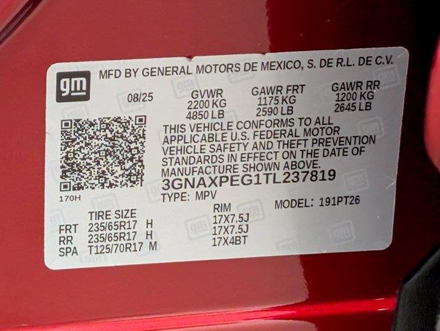 2026 Chevrolet Equinox - $28,998