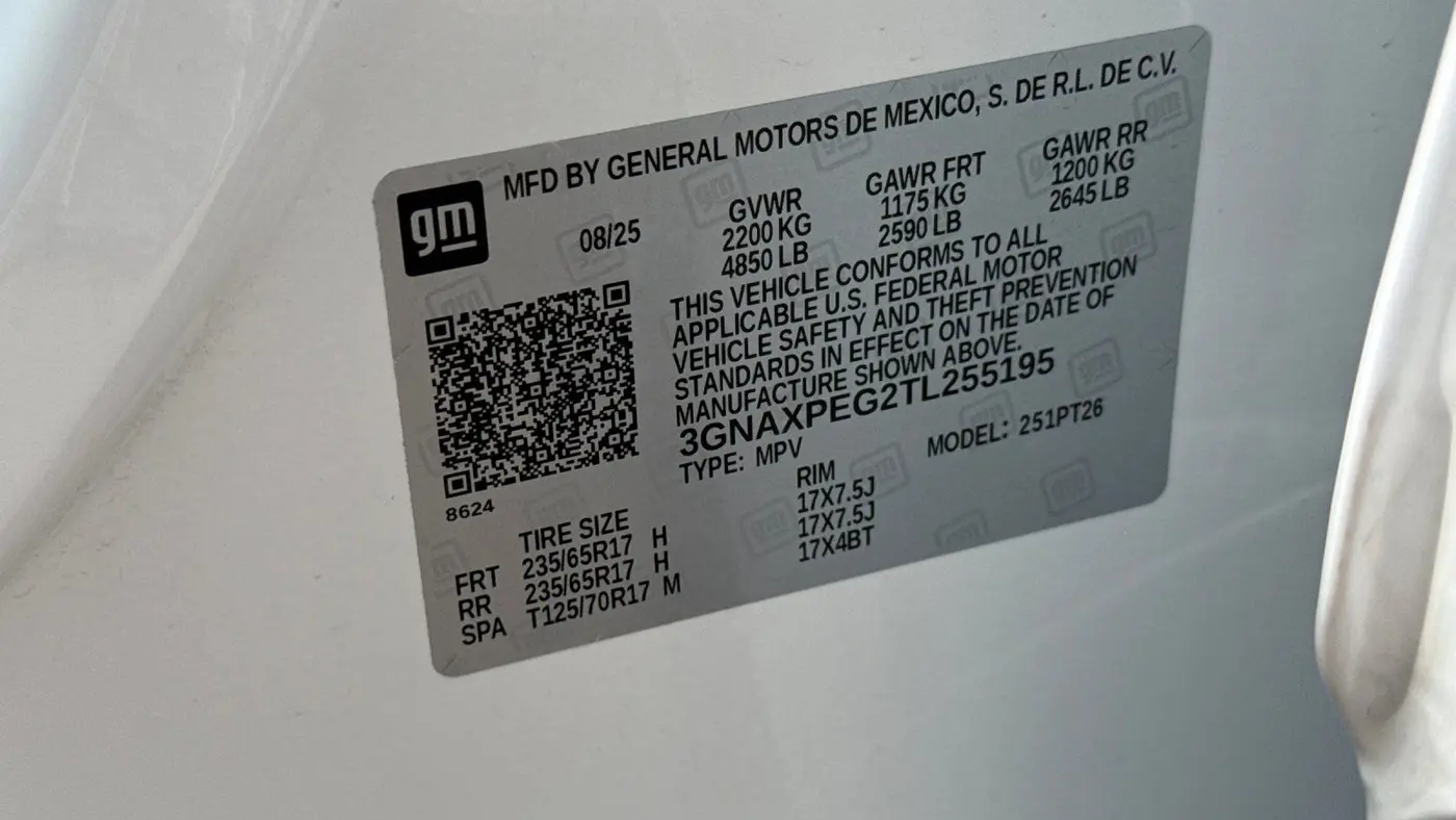 2026 Chevrolet Equinox LT