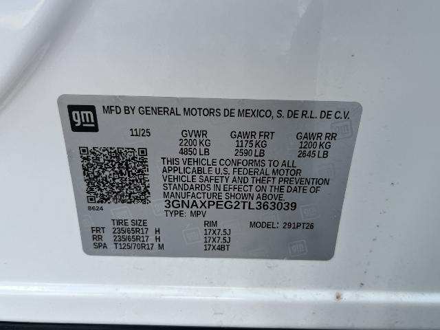 2026 Chevrolet Equinox - $24,319