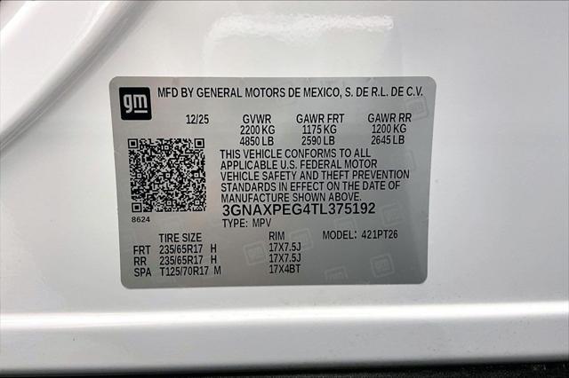 2026 Chevrolet Equinox - $28,704