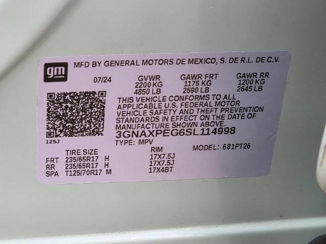 2025 Chevrolet Equinox - $25,674