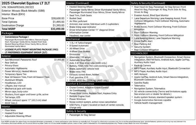 2025 Chevrolet Equinox - $25,532
