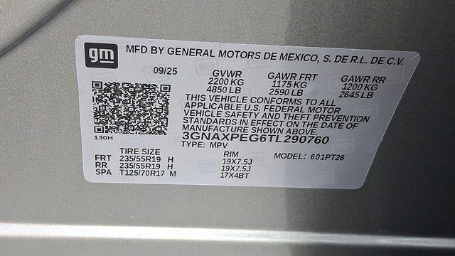 2026 Chevrolet Equinox LT