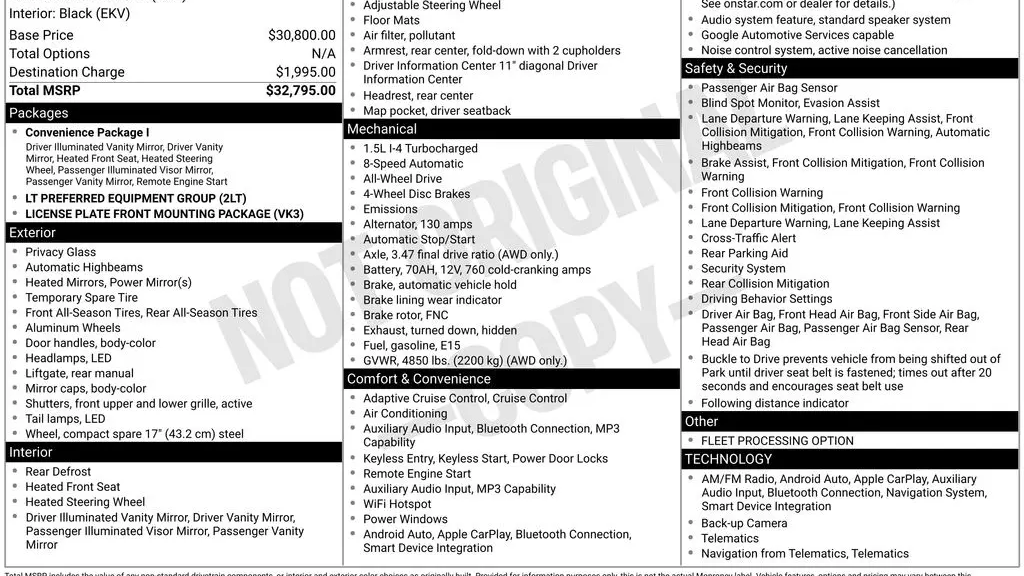 2026 Chevrolet Equinox LT