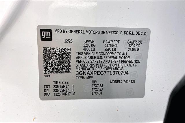 2026 Chevrolet Equinox - $28,696