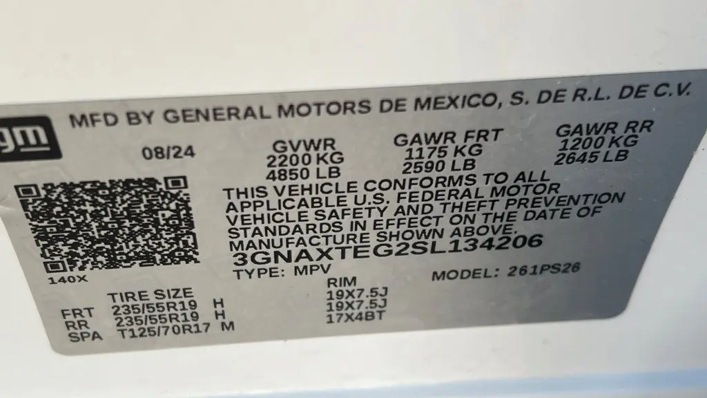2025 Chevrolet Equinox RS