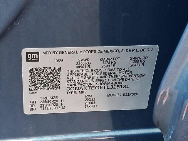 2026 Chevrolet Equinox - $33,500