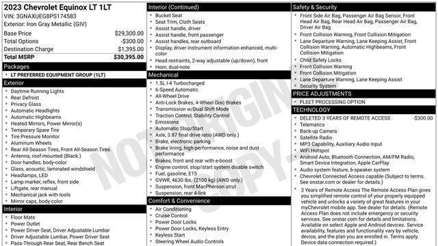 2023 Chevrolet Equinox LT