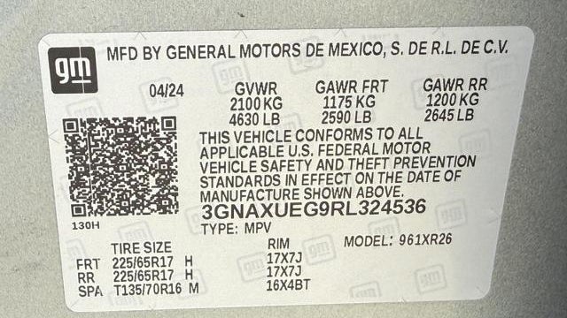 2024 Chevrolet Equinox LT