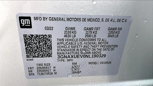 2022 Chevrolet Equinox LT