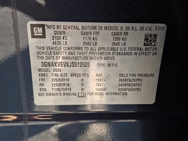 2018 Chevrolet Equinox - $14,139