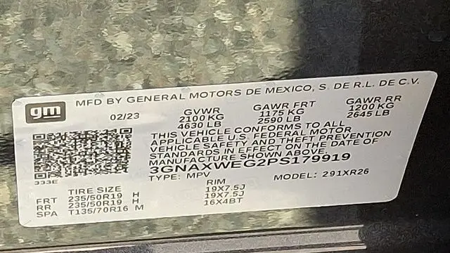 2023 Chevrolet Equinox RS