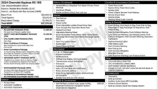 2024 Chevrolet Equinox RS