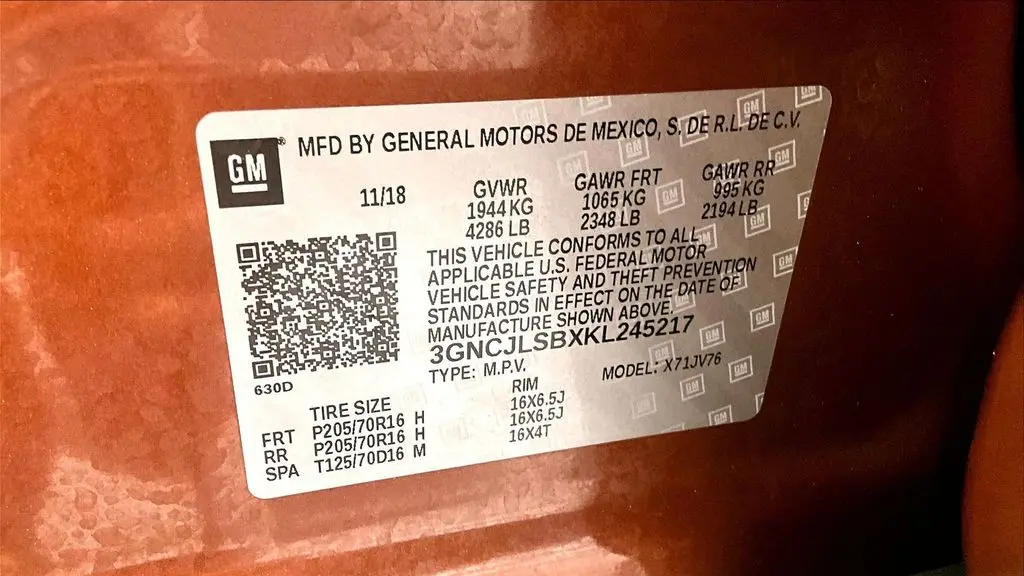 2019 Chevrolet Trax LT