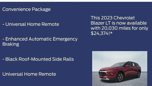 2023 Chevrolet Blazer LT