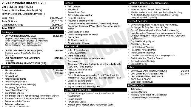 2024 Chevrolet Blazer LT