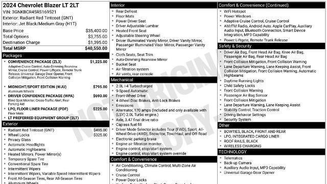 2024 Chevrolet Blazer LT