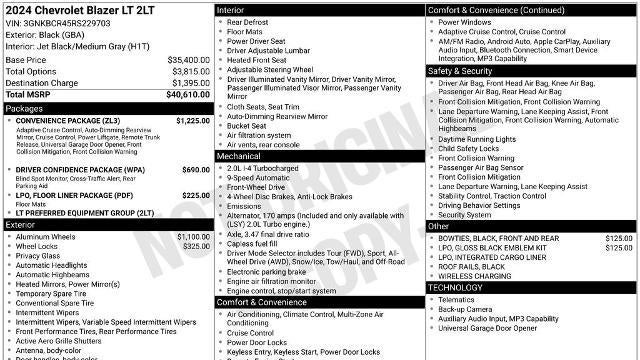 2024 Chevrolet Blazer LT
