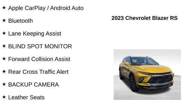 2023 Chevrolet Blazer RS