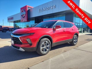 2023 Chevrolet Blazer with Red Hot Exterior