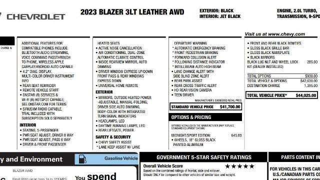 2023 Chevrolet Blazer LT