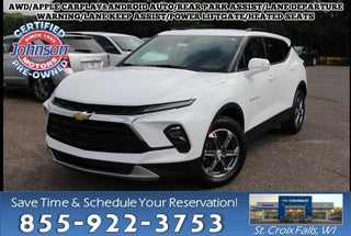 2024 Chevrolet Blazer with Summit White Exterior