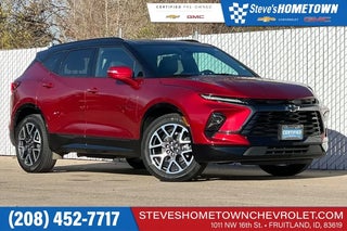 2024 Chevrolet Blazer with Radiant Red Tintcoat Exterior