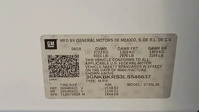 2020 Chevrolet Blazer RS