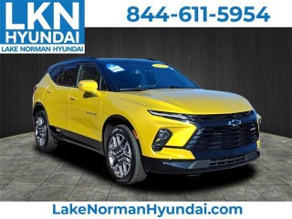2023 Chevrolet Blazer with Nitro Yellow Metallic Exterior