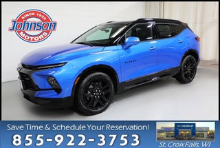 2026 Chevrolet Blazer with Riptide Blue Metallic Exterior