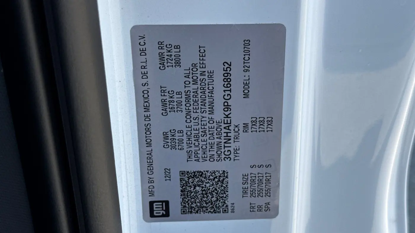 2023 GMC Sierra 1500 Pro