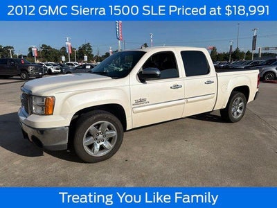 2012 GMC Sierra 1500 4X2 SLE 4DR Crew Cab 5.8 FT. SB