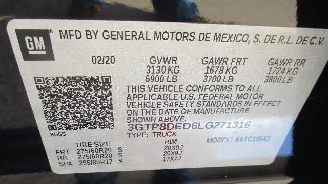 2020 GMC Sierra 1500 SLT